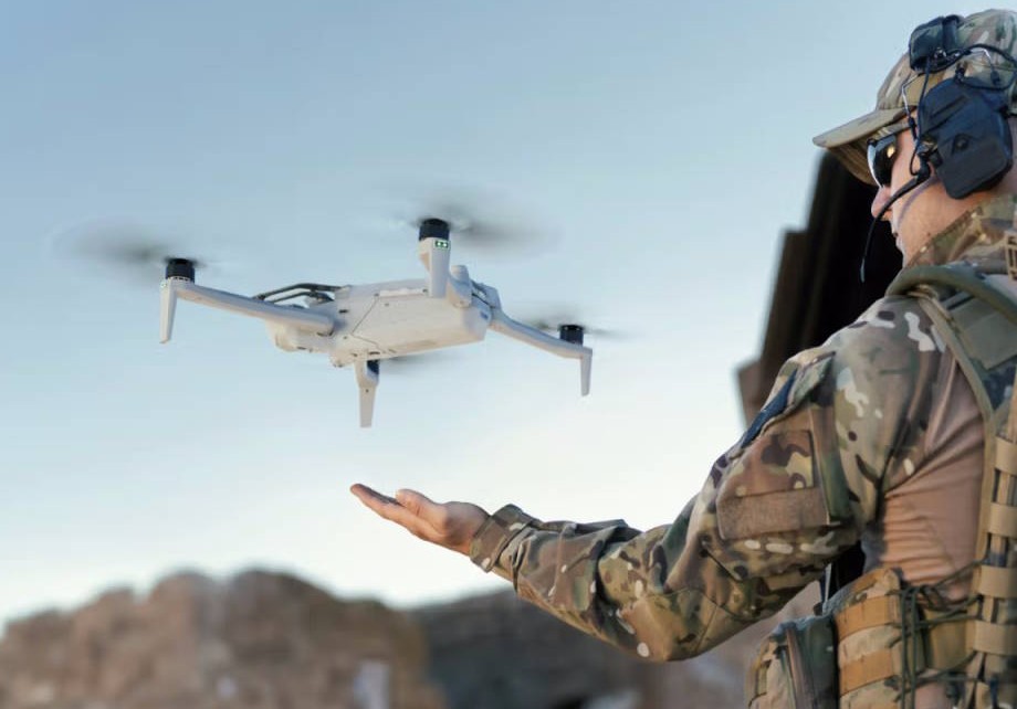 Short-range reconnaissance quadcopter platform, hand-launched